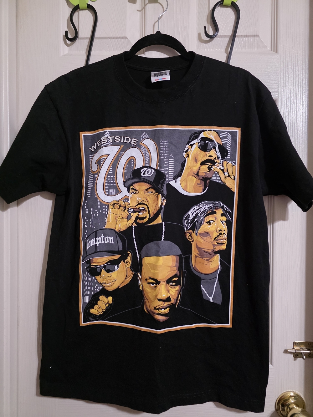 Black Graphic Westside Rap Legends Tee